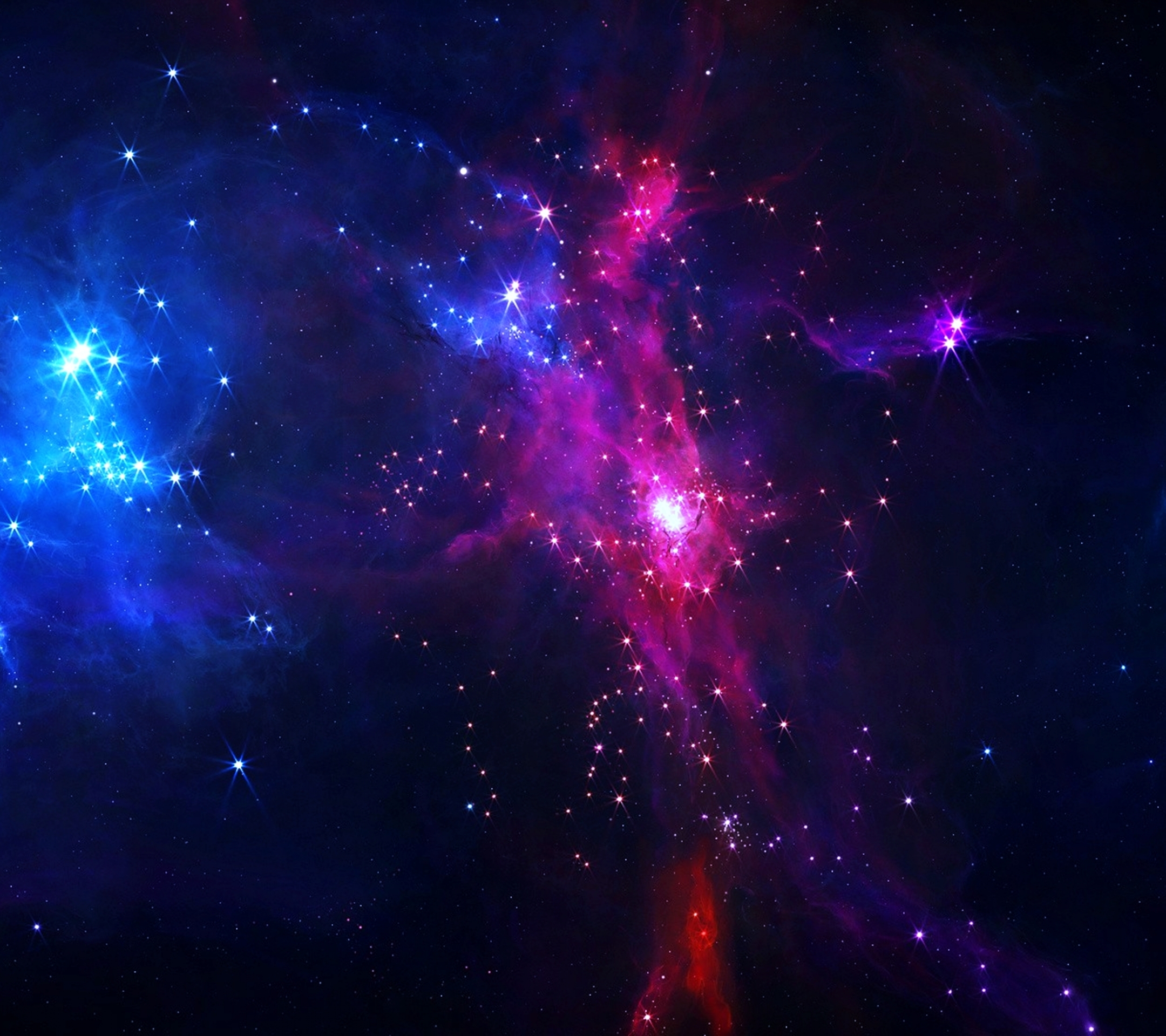 Download Amazing Galaxy Space 2160 X 19 Wallpapers Blue Purple Space Galaxy Mobile9