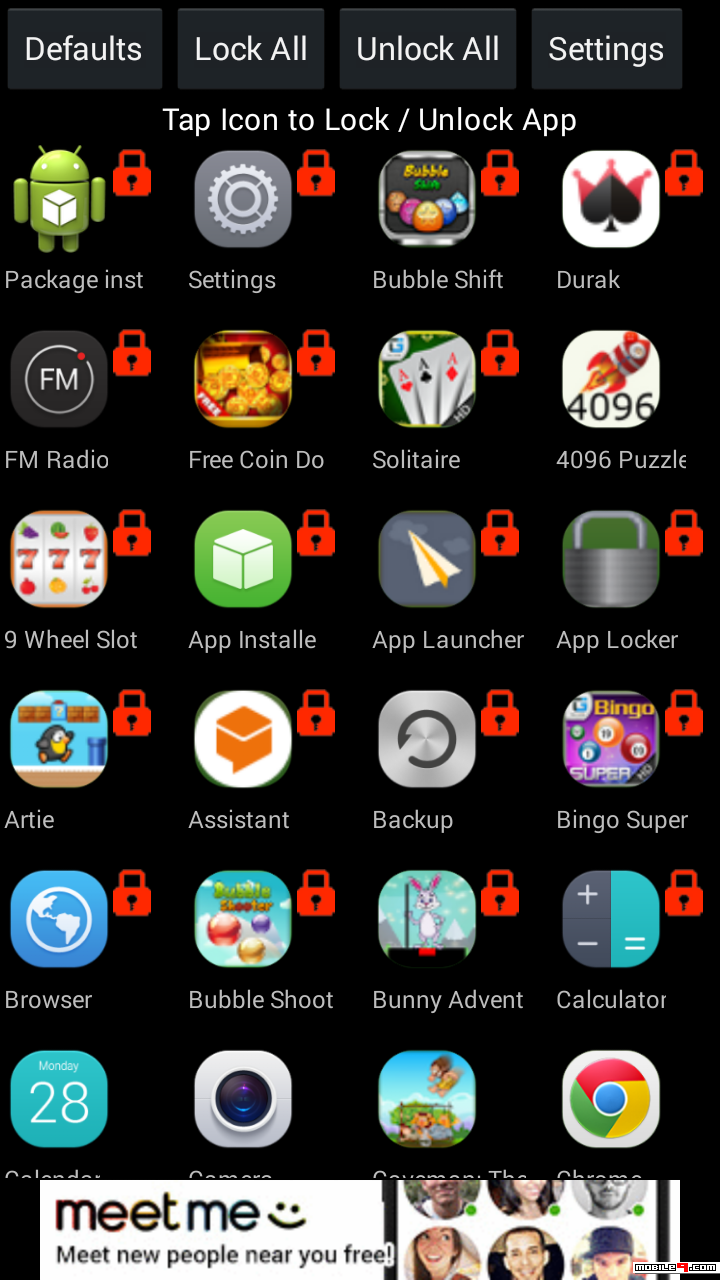 Download AppLocker Android Apps APK - 4500280 | mobile9