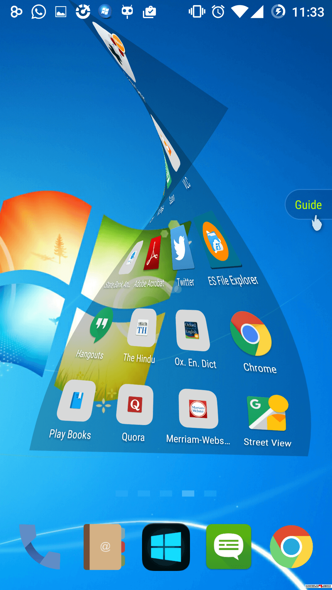 windows 3d seven revised android icon pack