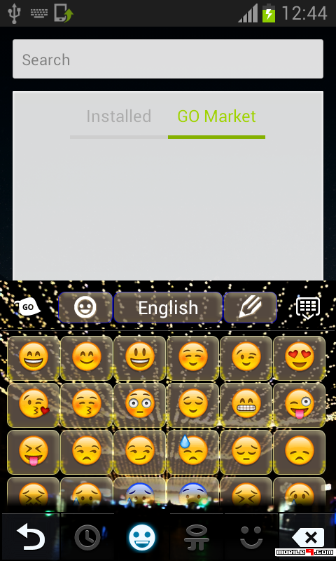 Download City Lights Keyboard Theme GO Keyboard Themes ...