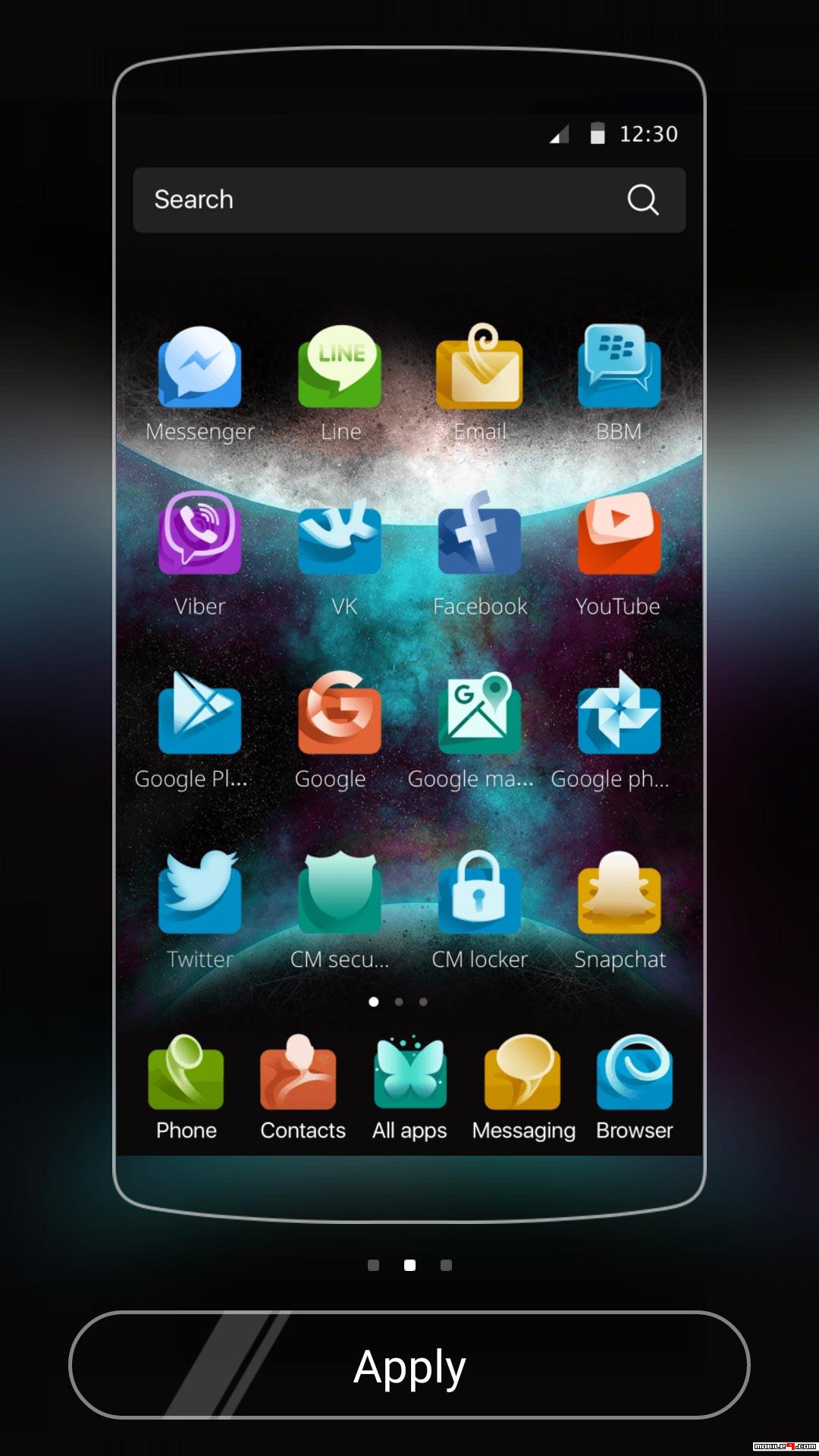 Download 3D Theme For Samsung 360 Launcher Themes 4699223 Sky 