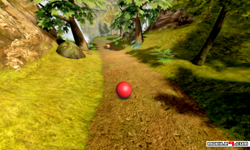 bounce touch on android