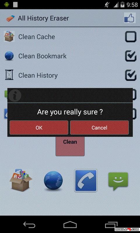 best history eraser for android tablet