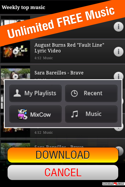 Download New MP3 Music Song Downloader Android Apps APK - 4708317 ...