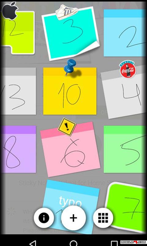 things to do sticky notes widget
