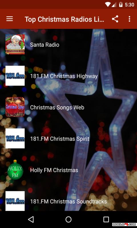 christmas music radio