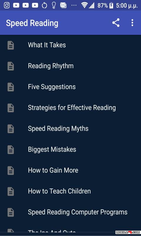speed reading app android