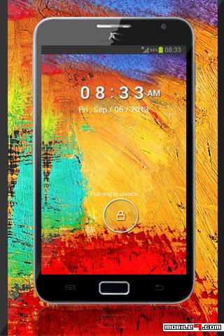 Download Galaxy Note 3 Lock Screen GO Locker Themes - 3558880