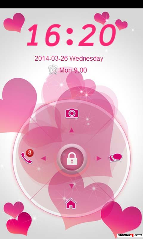 Download Pink Love Locker GO Locker Themes - 4332905 - hearts Locker ...