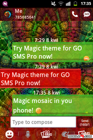 go sms pro themes glass