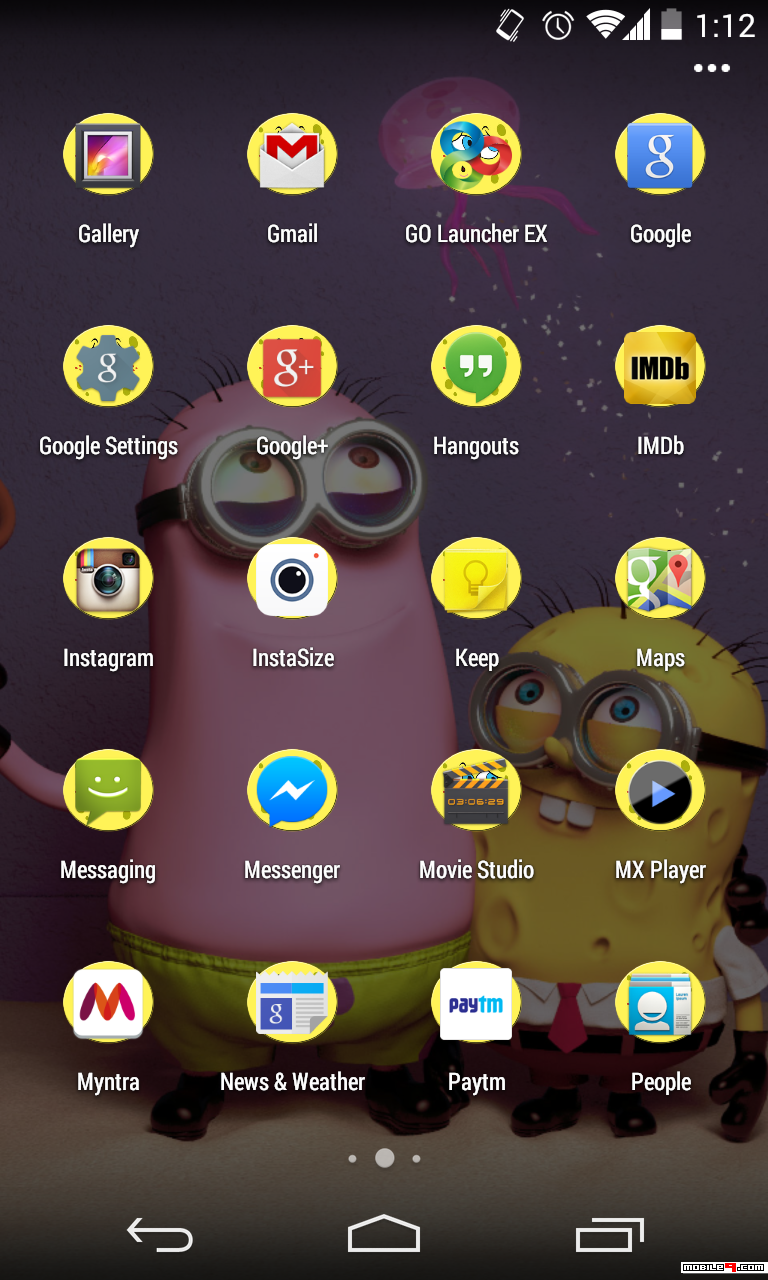 Download Spongebob Squarepants Minion Android Launcher Icon Pack Apex Launcher Themes Minion 15 14 Icon Theme Android Spongebob Color Blue Abstract Mobile9