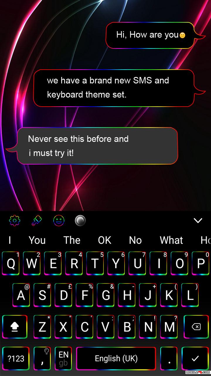 go keyboard latest themes
