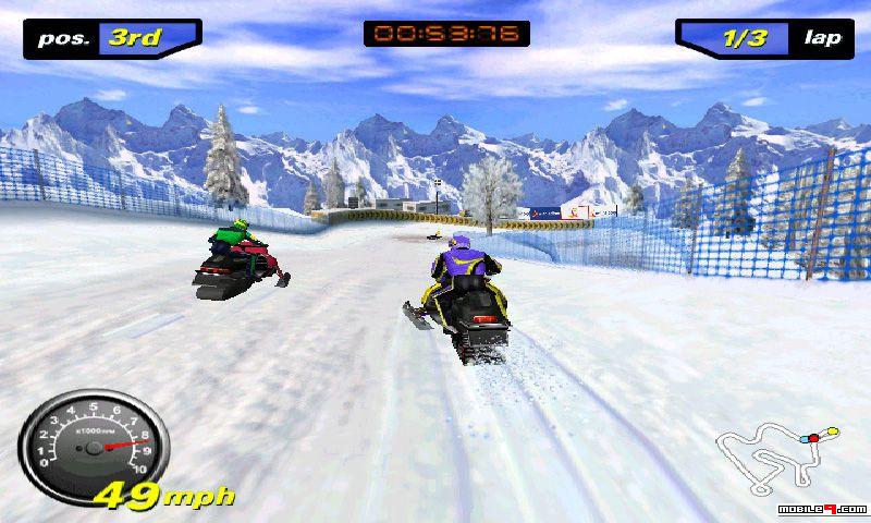 real snowmobile games