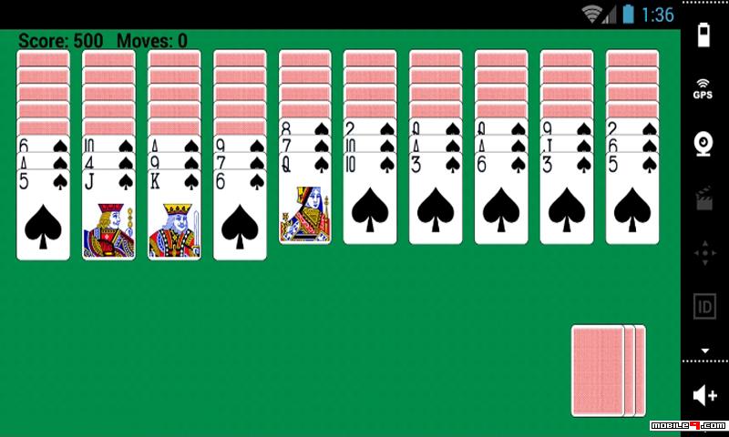 Download Spider Solitaire Card Game Android Games Apk Solitare Solitair Android Freecell Games Free Game Card Solitaire Spider Mobile9