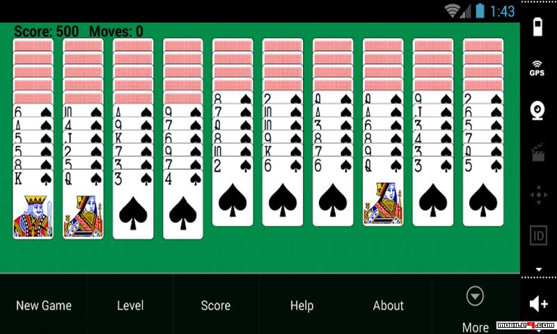 free solitaire spider game