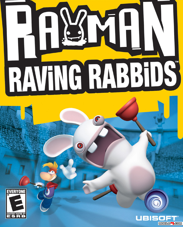 download rayman raving rabbids handheld game