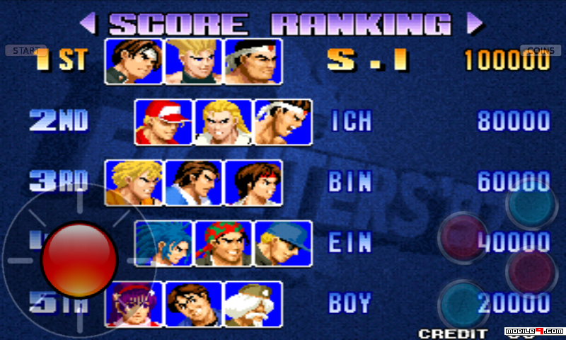 the king of fighters 97 mobile9