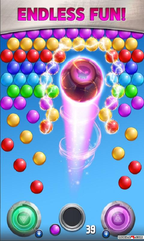 bubble popping arcade game