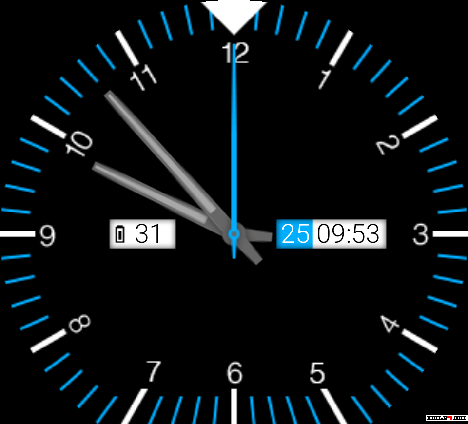 Download Executive Blue Facer Watchface - 4380797 - facer face watch ...